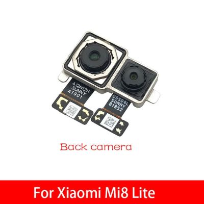 กล้องด้านหลังโมดูลสายเคเบิลงอได้กล้องด้านหน้าสำหรับเปลี่ยน Xiaomi Mi 8 Mi8 Lite