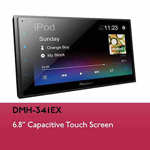 [PREORDER] Pioneer DMH341EX 6.8" Capacitive Touchscreen, Amazon Alexa