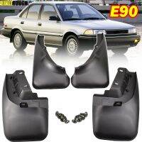 ชุดสำหรับ Toyota Corolla E90 AE90 AE92 1988 - 1992 Sedan Saloon Coupe Mud Flaps Flap Splash Guards Mudguards 1989 1990 1991