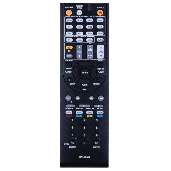 RC-879M Remote Control for Onkyo TX-NR535 TX-SR333 HT-R393 HT-S3700 ...