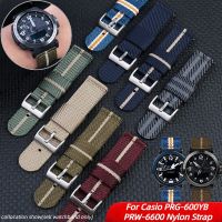 ☽✒ Quick release Nylon Strap for Casio PROTREK PRW-6600 PRG-600YB PRG-650 GA2000 Men Sport Waterproof Canvas WatchBand Bracelet 24m