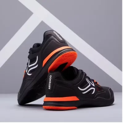 Multicourt Tennis Shoes - Black/Orange