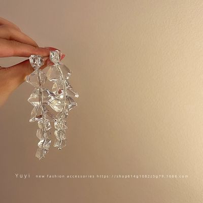 [COD] Needle Irregular Earrings Womens 925 Exaggerated Design Wholesale
