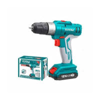 Total สว่านแบตเตอรี่ ไร้สาย 12 โวลท์ รุ่น TDLI1211 ( Li-ion Cordless Drill ) สว่านไร้สาย สว่านแบต