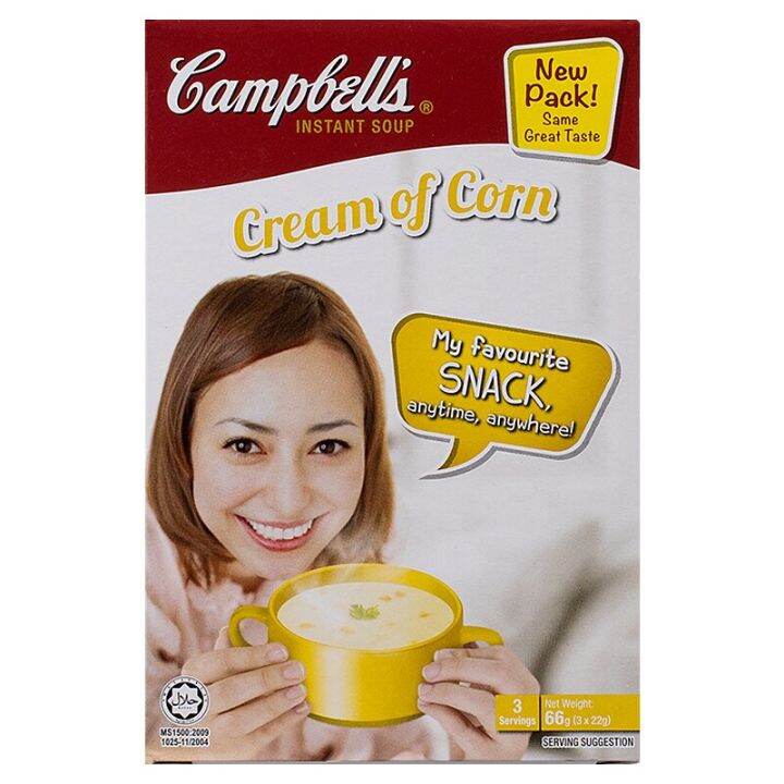 [Free Shipping! Cream Corn Soup [Campbells] 66 grams. Cash on