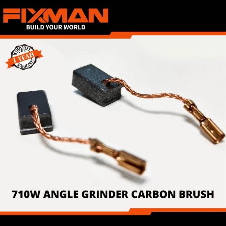 【LazM】 Fixman Carbon Brush for 710W Angle Grinder Lazada PH