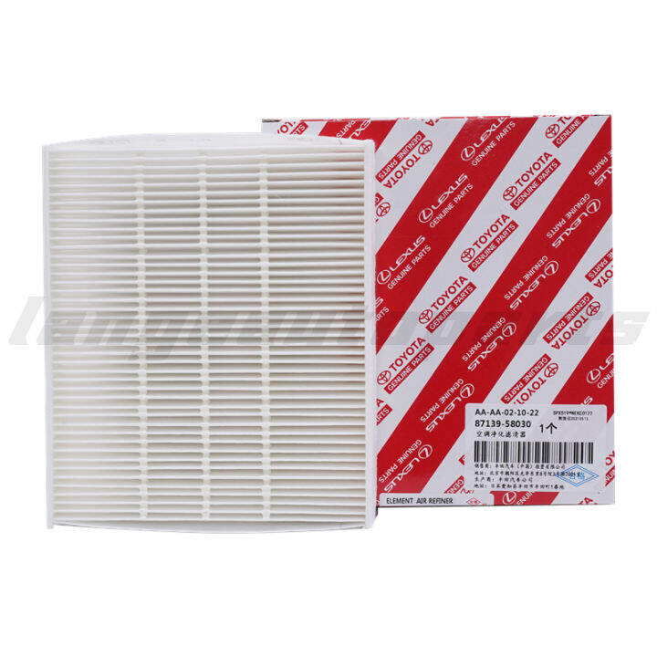 Cabin Air Filter for TOYOTA Hiace CHR PRIUS Vellfire Fortuner Alphard