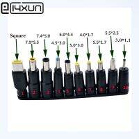 10pcs/Set 5.5x2.1/2.5mm Multi-type Male Jack for DC Plugs for AC Power Adapter Computer Cables Connectors for Notebook Laptop