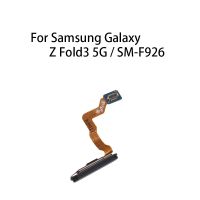 Kabel Flex Sensor sidik jari tombol Home asli untuk Samsung Galaxy Z Fold3 5G SM-F926
