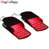 Red Light Therapy Devices Near Infrared LED Pad 880 NM Foot Pain Relief Slipper for Feet Toes Instep 90pcs LEDs