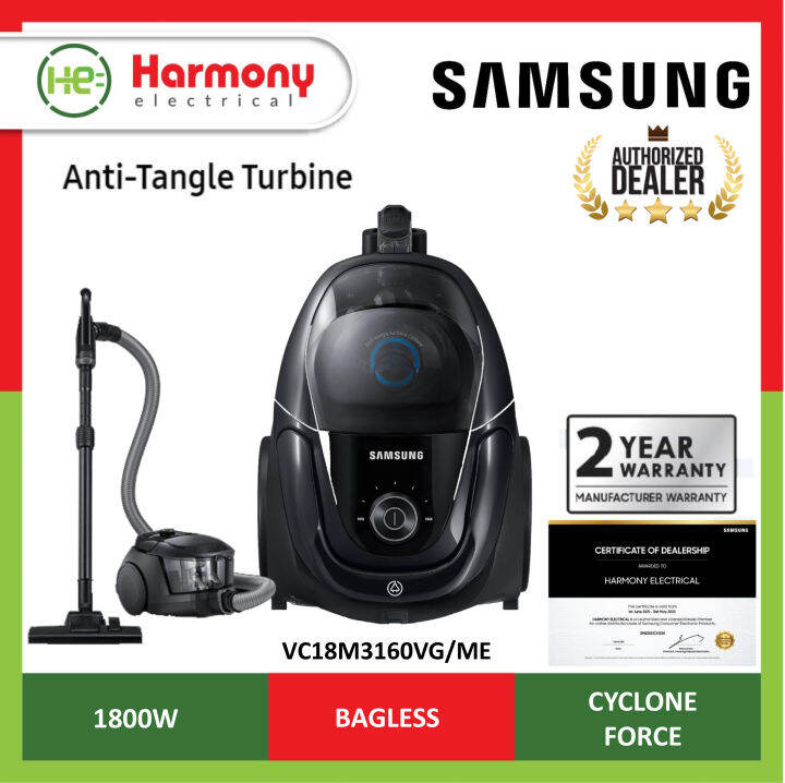 (FAST SELLING) SAMSUNG VC18M3160VG/ME Canister Vacuum Cleaner 1800W