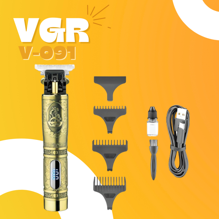 ปัตตาเลี่ยนไร้สาย VGR V-091 Hair Trimmer (สินค้าพร้อมส่ง) | Lazada.co.th