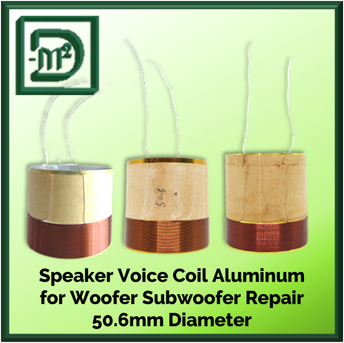 Speaker Voice Coil Aluminum for Woofer Subwoofer Repair 50.6mm