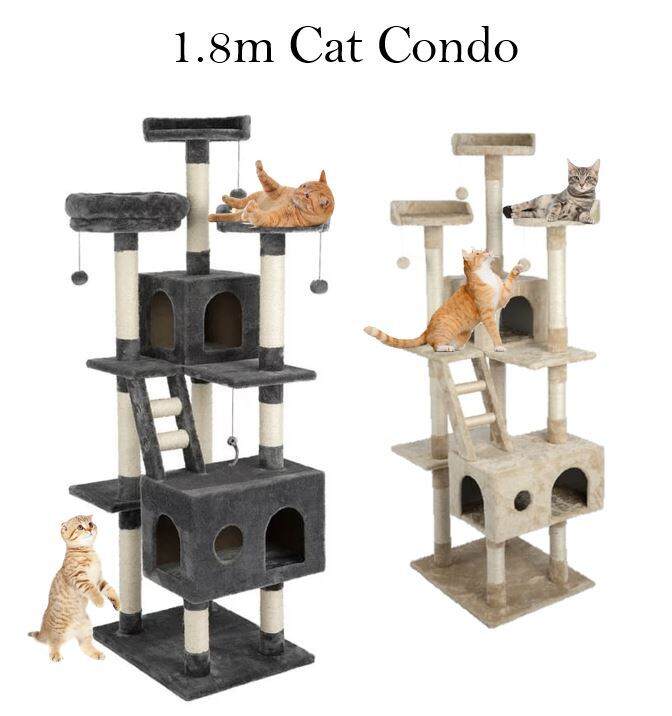 Cat Condo Cat Scratch Post / Cat Scratch Condo /Pet Condo / Cat Scratch
