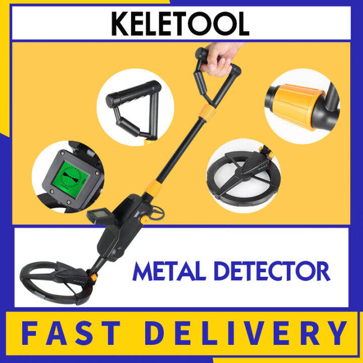 MD1008A Metal Detector Gold Treasure Handheld Outdoor Underground