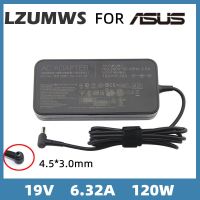 19V 6.32A 120W 4.5*3.0มม.อะแดปเตอร์สำหรับแล็ปท็อปสำหรับ ASUS ZenBook Pro G60J PA-1121-28 ADP-120RH B ROG G501JW UX501V FX50J N56VA550J