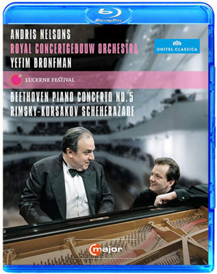 Beethoven Emperor piano concerto of 2011 lucerne Music Festival (Blu ray BD25G)