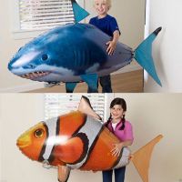 หุ่นยนต์ปลานีโม่บอลลูนบังคับวิทยุ Balloon Fish Shark RC Toy Party High Quality Air Balloon