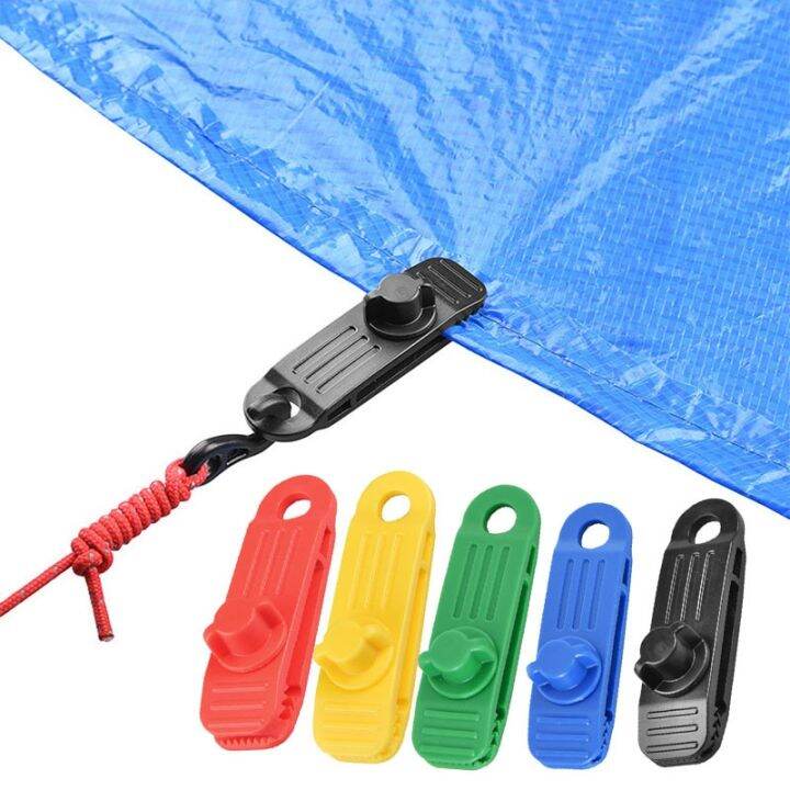 1pcs-camping-mountaineering-tent-windproof-clip-outdoor-plastic-clip-rainproof-tarpaulin-fixed-clip