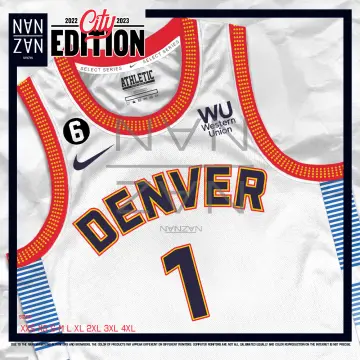 Nike Men's Denver Nuggets Michael Porter Jr. #1 Statement Swingman Jersey, XXL, Blue
