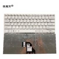 US English Laptop keyboard For Sony Vaio SVF14 SVF14E SVF142 SVF143 SVF144 White without frame keyboard