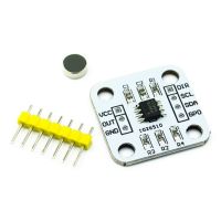 AS5600 magnetic encoder magnetic induction angle measurement sensor module 12 bit high precision