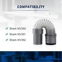 Hose for Shark Navigator NV350/NV351/NV352/NV356/NV357/ UV440 Replace Part No.193FFJ Vacuum Cleaners Floor Nozzle Hose