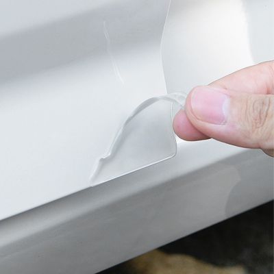 【DT】2Pcs Silicone Car Door Corner Cover Bumper Crash Scratch Protector Anti-Scratch Crash Protection Auto Care Decor Strip Universal  hot