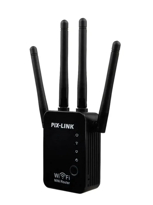 unitbomb-2-4g-wifi-repeater-pixlink-wr16-300mbps-wireless-wifi-router-ช่วงสัญญาณ-extender-4-ภายนอกเสาอากาศ