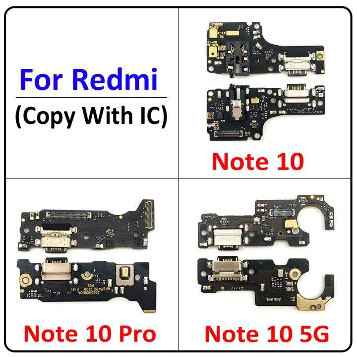 usb-ใหม่ชาร์จพอร์ตตัวเชื่อมต่อบอร์ดเฟล็กซ์เหมาะสำหรับ-xiaomi-redmi-note-10-note10-pro-10s-11-pro-4g-5g-โมดูลไมโครโฟน