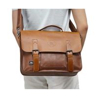 ♕✚❈ กระเป๋าหนังสะพายข้างผู้ชาย Messenger bag ใบใหญ่ขนาด กระเป๋าใส่โนต๊บุ๊ค