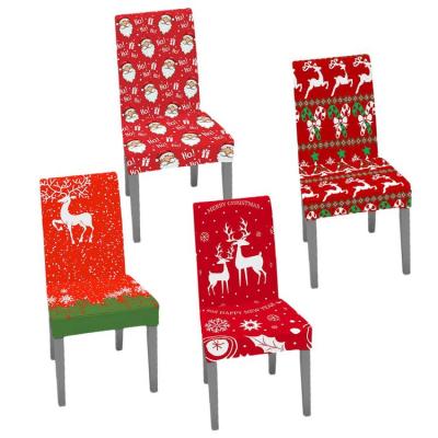 Christmas Chair Covers Elk Holiday Chair Back Covers Christmas Dining Room Chair Covers Set Of 4 Home Kitchen Dining Room Decor Red kind