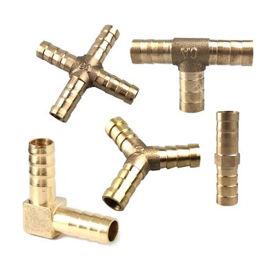 【YF】㍿  Fittings Air Tube Barb Pipe Fitting Barbed Joint Coupler 4mm 5 6 8 10 12