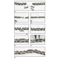 10 Pcs Universal RISK MTB Road Bicycle Bike Single Speed Quick Chain Master Links Connector Accessories Speed Chain