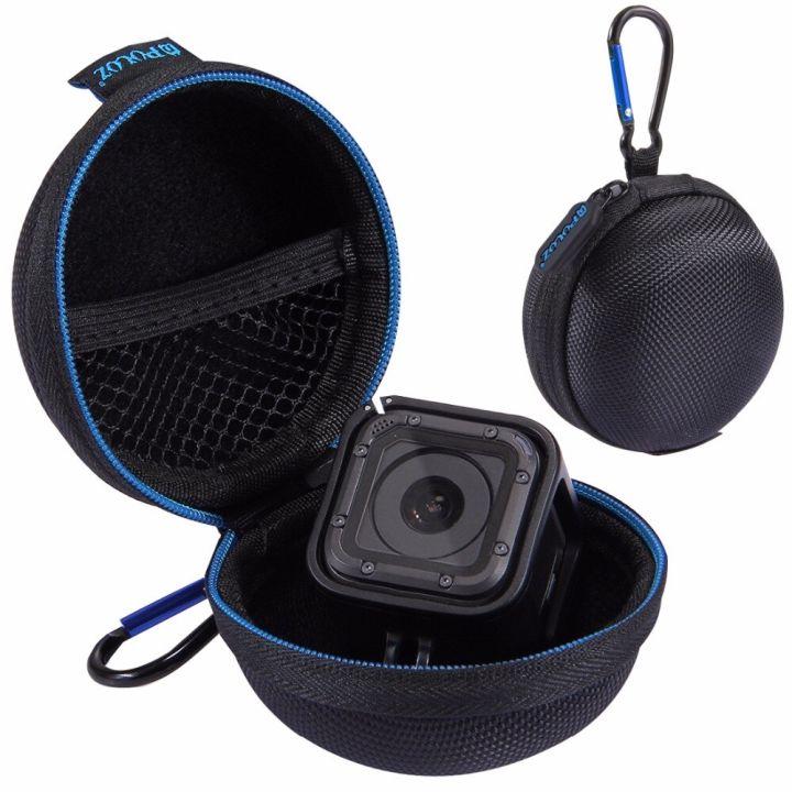 puluz-กระเป๋าขนาดเล็กสำหรับ-gopro-hero-5ตู้เก็บของสำหรับ-gopro-hero-4-5-6เซสชั่นกล้องกีฬาเคสกระเป๋าสายชาร์จแบตเตอรี่