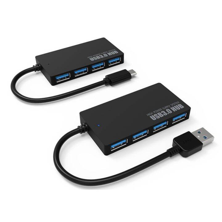 usb-4พอร์ตความเร็วสูง5gbps-3-0ขนาดกะทัดรัดแบบพกพาฮับต่อพ่วงสำหรับ-pc-คอมพิวเตอร์แล็ปท็อป-hgih-quanlity-ขายส่ง-feona