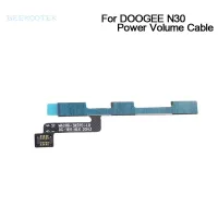 ใหม่ต้นฉบับ DOOGEE N30 เปิด / ปิด + ระดับเสียง FPC Key up / down button flex cable FPC สําหรับ Doogee N30 6.55Inch Smartphone