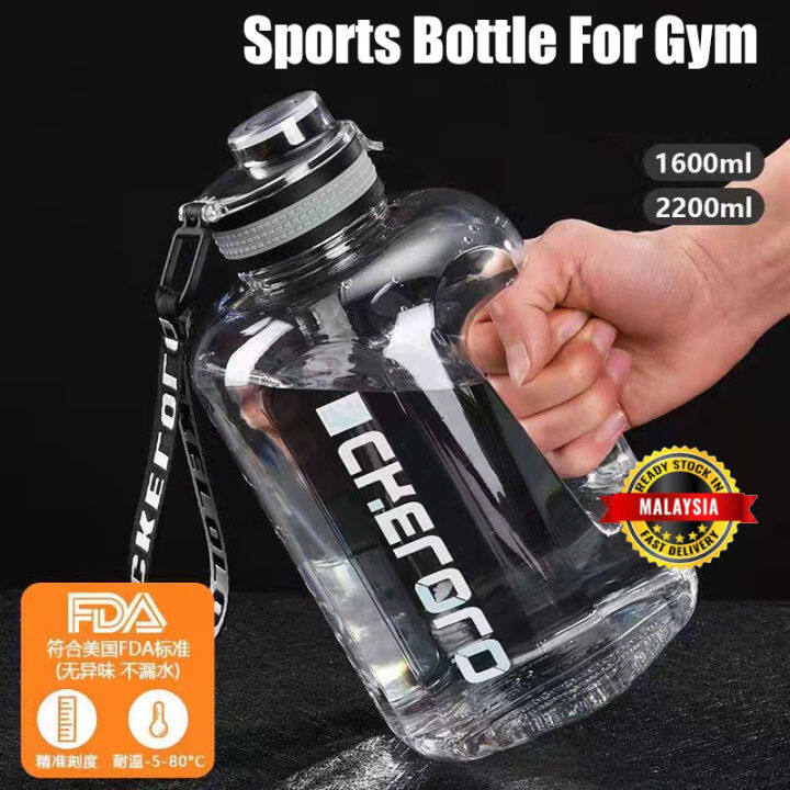 Sports Bottle For Gym Workout Outdoor Training BPA Free Sturdy Water ...