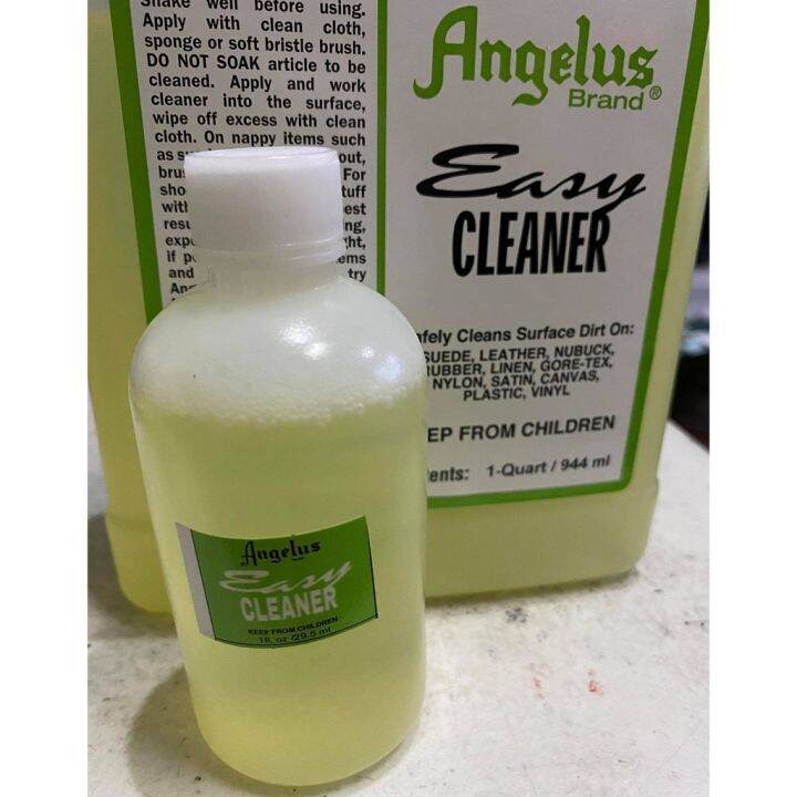 angelus easy cleaner repack for sneaker leather suede rubber canvas