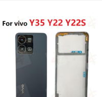 กรอบกลางปลอกหุ้มฝาหลังสำหรับ Y22 Vivo Y35 Y22S V2027 V2026