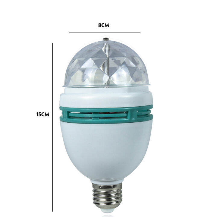 หลอดไฟ-led-e27-หมุนได้สีสันสดใส-full-color-rotating-lamp-หลอดไฟ-3w-ประหยัดพลังงาน-ktv-หลอดไฟสำหรับใช้ในครัวเรือน-j179