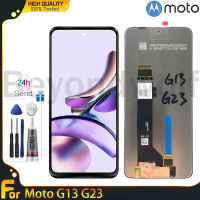 Beyondwolf ต้นฉบับสำหรับ Motorola Moto G13/Moto G23หน้าจอ LCD อะไหล่หน้าจอสัมผัสตัวประกอบดิจิตอลสำหรับ Motorola Moto G13 G23