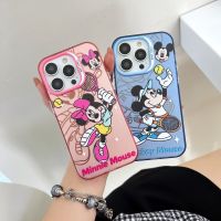 ดิสนีย์มิกกี้การ์ตูนน่ารักมินนี่เมาส์เคสโทรศัพท์มือถือสำหรับ iPhone 14ProMax 14Pro 14แข็งกันแรงกระแทกเคสโทรศัพท์มือถือฝาหลังสำหรับ iPhone 13ProMax 13Pro โทรศัพท์13เคสสำหรับ Apple 12 Pro Max 11เคสห่อหุ้ม