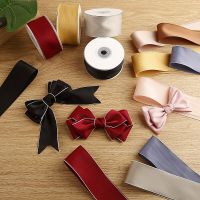 9-10 Yards 38mm Single Sided Polyester Satin Ribbon 1104R07 DIY Make Bowknots Kids Hair Accessories Material Handmade Carfts Gift Wrapping  Bags