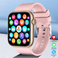 นาฬิกาสุขภาพ Smart Watch for Women Full Touch Screen Bluetooth Call Waterproof Watches Sport Fitness Tracker Smartwatch Lady