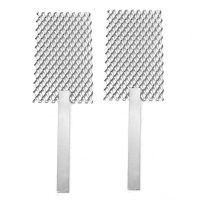 2X Mesh 2X4 Inch Platinized Titanium Anode Plating Rhodium Palladium for Jewelers Rhodium and Palladium Plating