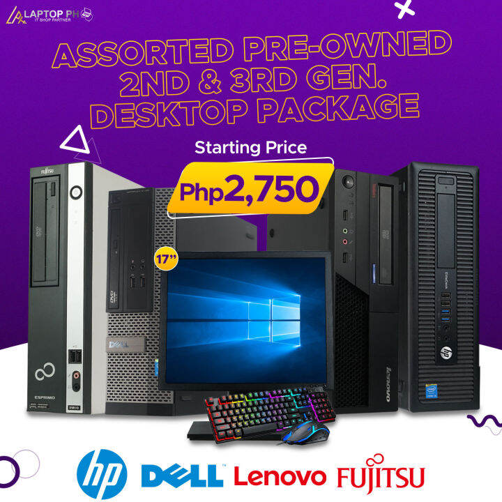 [REFURBISHED] Assorted Computer Set Sale | Core2Duo, Celeron, i3, i5 ...