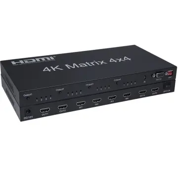 HDMI Switch: HDMI Matrix Router 4X4 Switch&Splitter. HDMI Matrix - China  HDMI Splitter, HDMI Switch