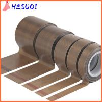 HESUOI 10m/Roll ทนต่อการสึกหรอ สารหน่วงไฟ เครื่องปิดผนึกกาว เทปไฟเบอร์ ฉนวน ทนต่ออุณหภูมิสูง ผ้าเทปผ้า