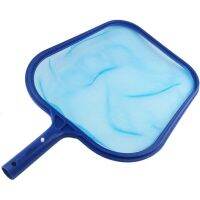 Swimming Pool Cleaner Supplies Professional Heavy Duty Rake Fine Mesh Frame Net Swimming Pool Cleaning Leaf Skim Net Blue 15 in